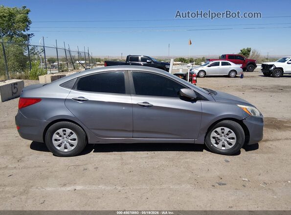 KMHCT4AE8GU140639 2016 HYUNDAI ACCENT Gray 
