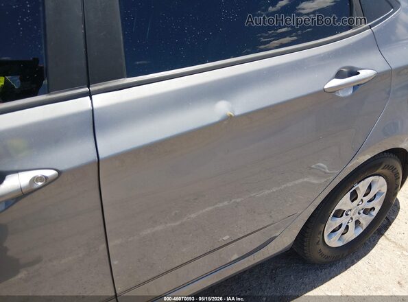 KMHCT4AE8GU140639 2016 HYUNDAI ACCENT Gray 