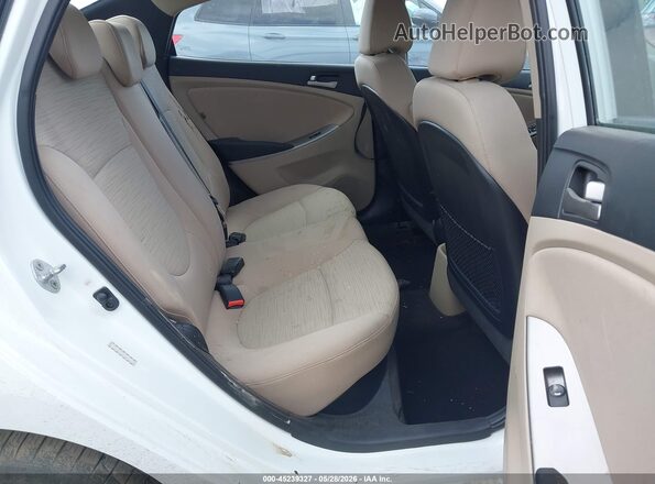 KMHCT4AE8GU969100 2016 HYUNDAI ACCENT White VIN sticker view