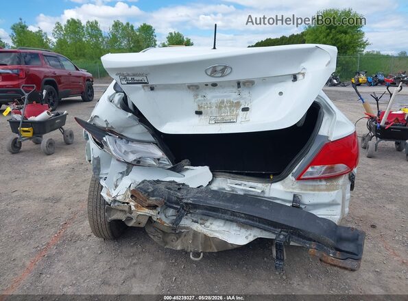 KMHCT4AE8GU969100 2016 HYUNDAI ACCENT White 