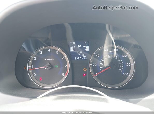 KMHCT4AE8HU193438 2017 HYUNDAI ACCENT Silver უკანა სავარძლების ხედი