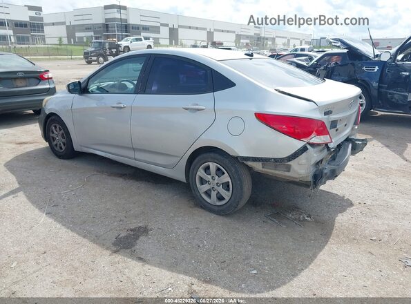 KMHCT4AE8HU193438 2017 HYUNDAI ACCENT Silver უკანა მარცხენა