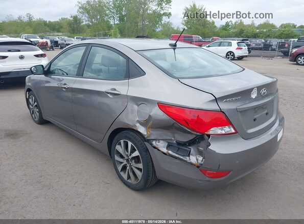 KMHCT4AE8HU364205 2017 HYUNDAI ACCENT Gray Tył lewy