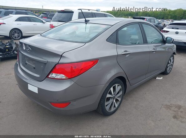 KMHCT4AE8HU364205 2017 HYUNDAI ACCENT Gray Tył prawy