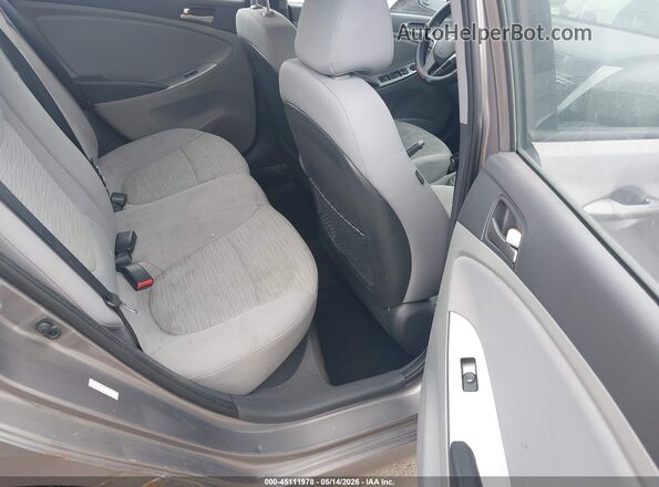 KMHCT4AE8HU364205 2017 HYUNDAI ACCENT Gray Widok naklejki z numerem VIN