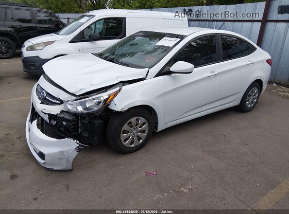 KMHCT4AE9GU067622 2016 HYUNDAI ACCENT White 