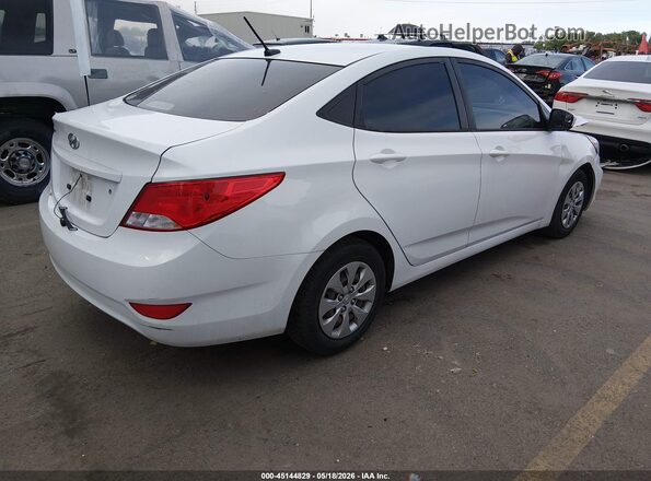 KMHCT4AE9GU067622 2016 HYUNDAI ACCENT White 