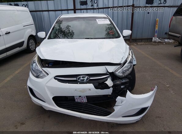 KMHCT4AE9GU067622 2016 HYUNDAI ACCENT White 