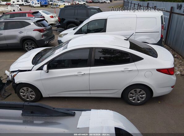 KMHCT4AE9GU067622 2016 HYUNDAI ACCENT White 