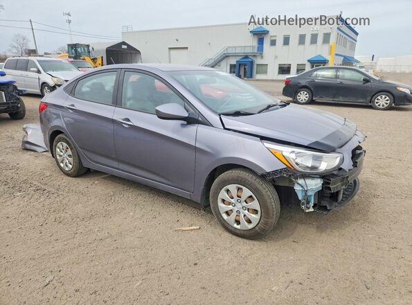 KMHCT4AE9GU121551 2016 HYUNDAI ACCENT Gray 