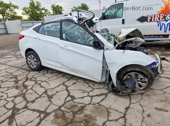 KMHCT4AE9HU192931 2017 HYUNDAI ACCENT White Front right