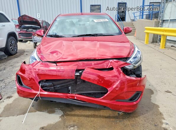 KMHCT4AE9HU269829 2017 HYUNDAI ACCENT Red 