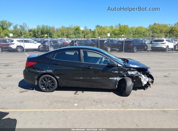 KMHCT4AEXHU379644 2017 HYUNDAI ACCENT Black 