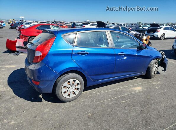 KMHCT5AE1GU243164 2016 HYUNDAI ACCENT Blue Trasero derecho