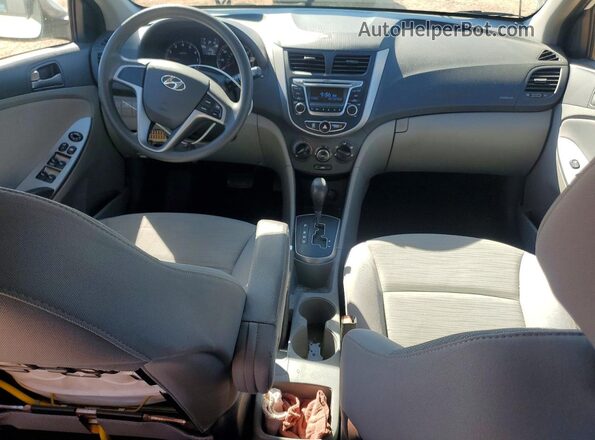 KMHCT5AE1HU335215 2017 HYUNDAI ACCENT White 