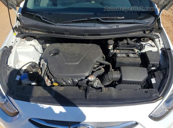 KMHCT5AE1HU335215 2017 HYUNDAI ACCENT White 