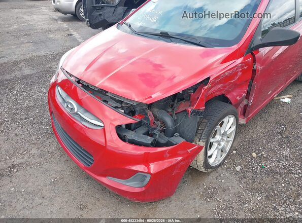 KMHCT5AE2GU267473 2016 HYUNDAI ACCENT Red Vista frontal