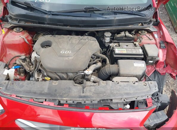 KMHCT5AE2GU267473 2016 HYUNDAI ACCENT Red Vista trasera
