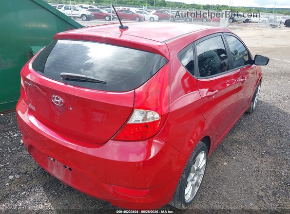 KMHCT5AE2GU267473 2016 HYUNDAI ACCENT Red Trasero derecho