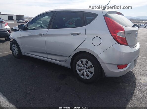 KMHCT5AE2GU291935 2016 HYUNDAI ACCENT Silver Rear left