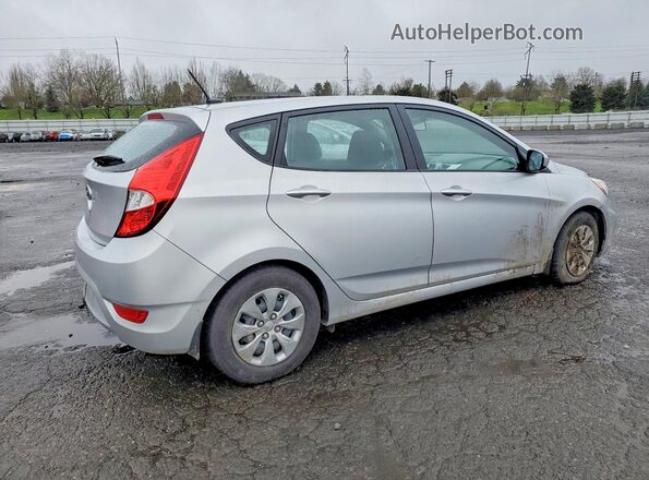 KMHCT5AE2HU327267 2017 HYUNDAI ACCENT Silver Задня права чверть