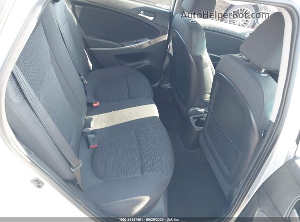 KMHCT5AE2HU349365 2017 HYUNDAI ACCENT Silver VIN sticker view