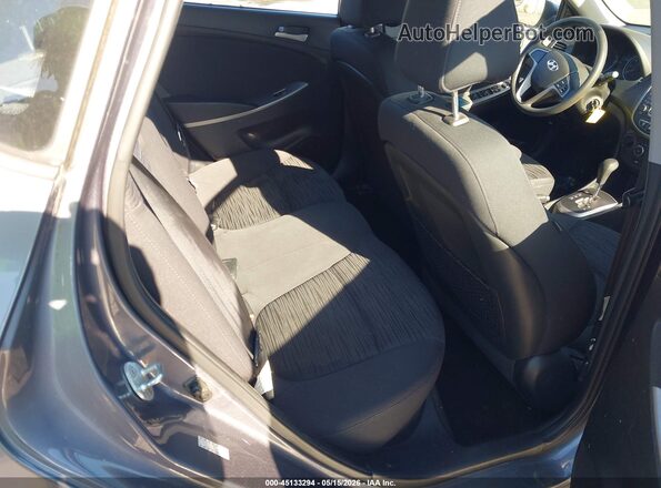 KMHCT5AE3GU257549 2016 HYUNDAI ACCENT Gray VIN sticker view