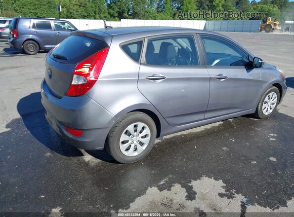 KMHCT5AE3GU257549 2016 HYUNDAI ACCENT Gray Rear right