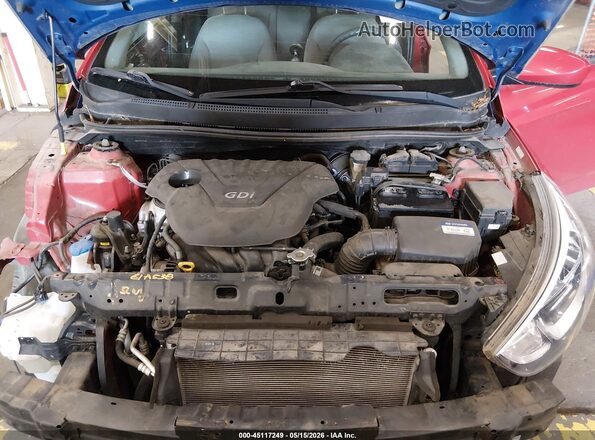 KMHCT5AE4GU260461 2016 HYUNDAI ACCENT Red 