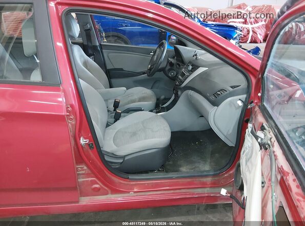 KMHCT5AE4GU260461 2016 HYUNDAI ACCENT Red 