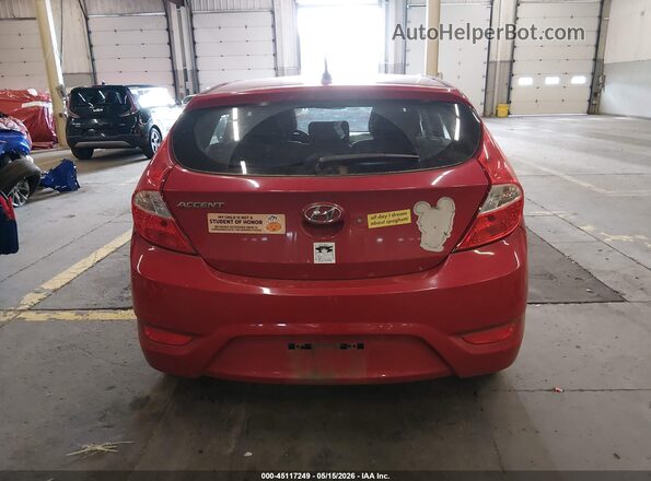 KMHCT5AE4GU260461 2016 HYUNDAI ACCENT Red 