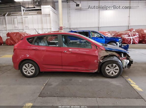 KMHCT5AE4GU260461 2016 HYUNDAI ACCENT Red 