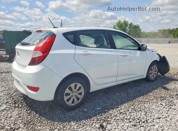 KMHCT5AE5GU272800 2016 HYUNDAI ACCENT White Tył prawy