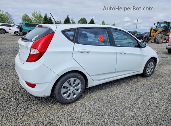 KMHCT5AE8GU238723 2016 HYUNDAI ACCENT Белый Задняя правая четверть