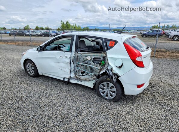 KMHCT5AE8GU238723 2016 HYUNDAI ACCENT Белый Задняя левая четверть