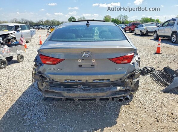 KMHD04LB0JU680526 2018 HYUNDAI ELANTRA Зеленый Вид сзади