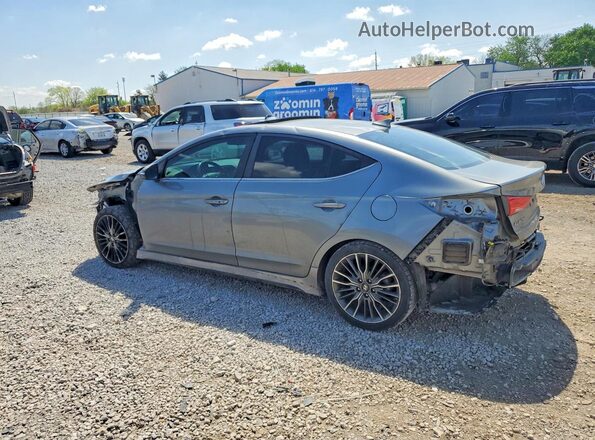 KMHD04LB0JU680526 2018 HYUNDAI ELANTRA Зеленый Задняя левая четверть