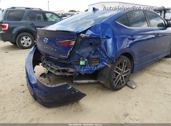 KMHD04LB4LU993615 2020 HYUNDAI ELANTRA Blue 