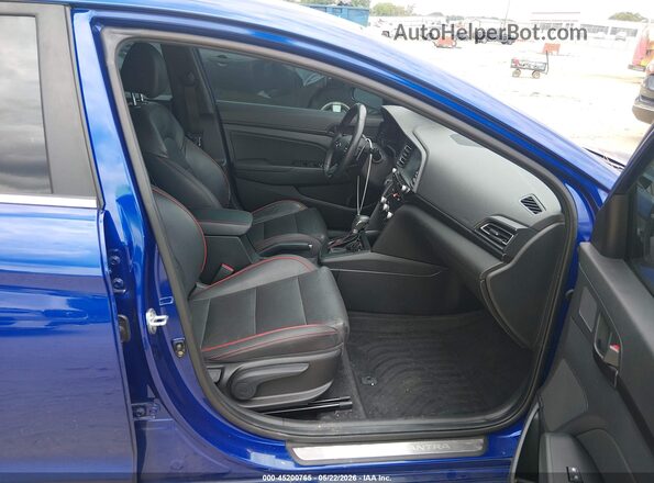 KMHD04LB4LU993615 2020 HYUNDAI ELANTRA Blue 