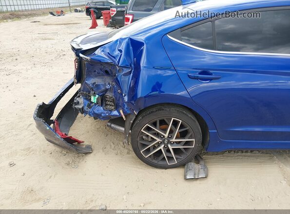 KMHD04LB4LU993615 2020 HYUNDAI ELANTRA Blue 