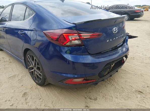KMHD04LB4LU993615 2020 HYUNDAI ELANTRA Blue 