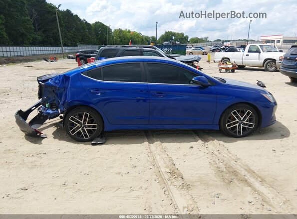 KMHD04LB4LU993615 2020 HYUNDAI ELANTRA Blue 