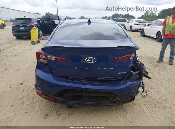 KMHD04LB4LU993615 2020 HYUNDAI ELANTRA Blue 