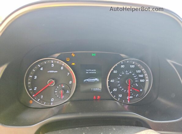 KMHD04LB6LU070584 2020 HYUNDAI ELANTRA Серый Вид щитка приборов