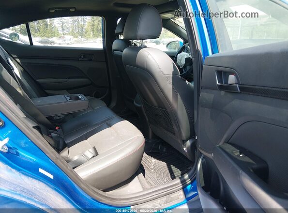 KMHD04LB7JU451826 2018 HYUNDAI ELANTRA Синий Вид наклейки с VIN-кодом