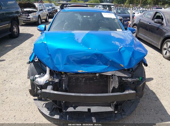 KMHD04LB7JU451826 2018 HYUNDAI ELANTRA Синий Вид задней части салона