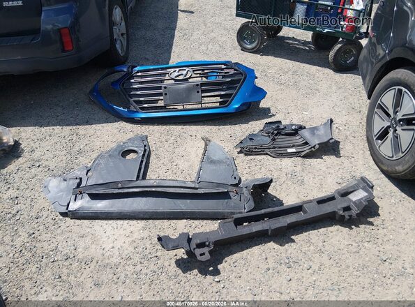 KMHD04LB7JU451826 2018 HYUNDAI ELANTRA Синий Вид щитка приборов
