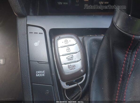 KMHD04LB7JU563400 2018 HYUNDAI ELANTRA Gray Առջևի վահանակի տեսք