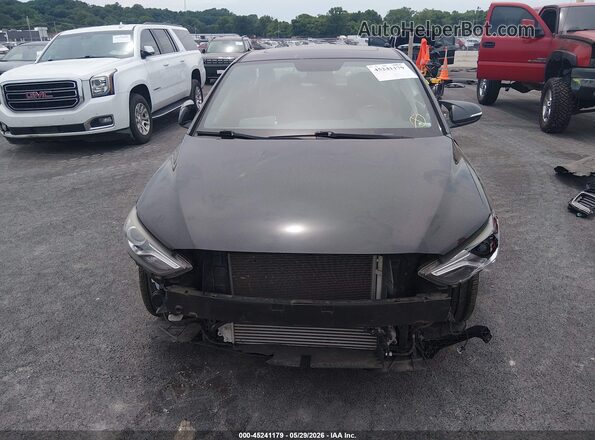 KMHD04LB8JU724403 2018 HYUNDAI ELANTRA Black Вид спереду