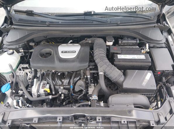 KMHD04LB8JU724403 2018 HYUNDAI ELANTRA Black Вид ззаду